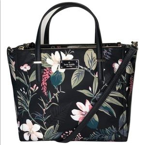 Kate Spade Alyse Wilson Road Botanical Satchel